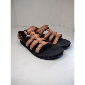 Teva Women's Sandals Size 9 Pink Striped‎ Strappy Sport Outdoor Walking